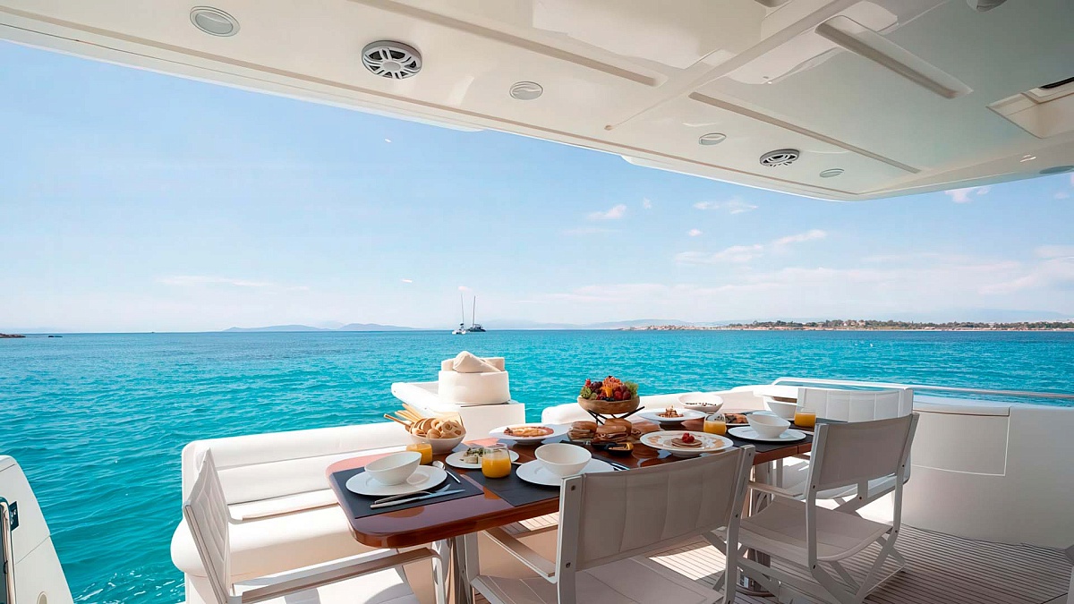 Аренда яхты Ferretti 630 Escape на Миконосе